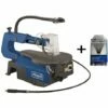 230V 16" SCROLL SAW CUT PLASTIC METAL SCHEPPACH DECO-FLEX + KIT 60 SAWBLADES