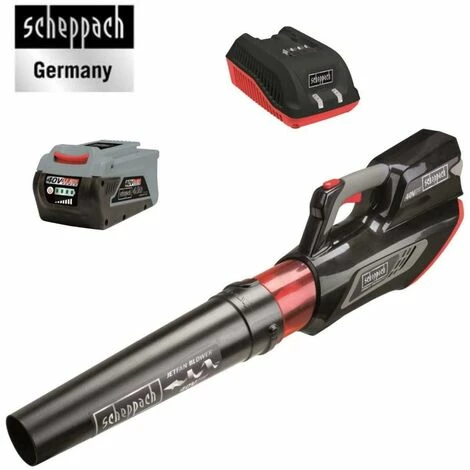 CORDLESS LEAF BLOWER 40V 162 KM/H WITH BATTERY 4.0Ah SCHEPPACH BAB150-40Li 3 CORDLESS LEAF BLOWER 40V 162 KM/H WITH BATTERY 4.0Ah SCHEPPACH BAB150-40Li