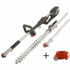 230V TELESCOPIC POLE HEDGE TRIMMER SCHEPPACH TPH900 + EXTENSION CABLE 20 MT