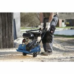Scheppach HP1100s 5.5hp Petrol Plate Compactor | 163cc - 530 X 350mm -SCHEPPACH Sales 32318143 4
