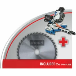 Scheppach HM216 Sliding Mitre Saw | 2x Blades - 2000w - 230v -SCHEPPACH Sales 35680243 3