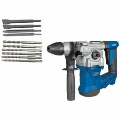 Pack SCHEPPACH Hammer Drill 1250W - DH1300PLUS - 6 Drills - 4 SDS-Plus Chisels