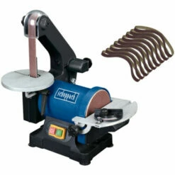 Pack SCHEPPACH Belt And Disc Sander - 250 W - BTS700 - 9 Sanding Belts