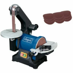 Pack SCHEPPACH Belt And Disc Sander - 250 W - BTS700 - 9 Sanding Discs
