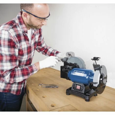 Scheppach BG200W 200mm Wet And Dry Bench Grinder 230 V 4 Scheppach BG200W 200mm Wet And Dry Bench Grinder 230 V - Image 2