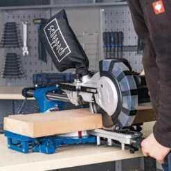WOOD MITRE SAW INCLUDING 2ND SAW BLADE 2000W Ø 210 MM SCHEPPACH HM216SPX -SCHEPPACH Sales 58740675 5