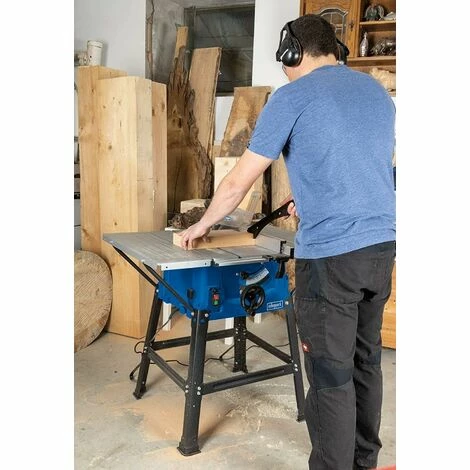 240V 10" BENCH TOP TABLE SAWBENCH C/W SLIDING SLID EXTENSION SCHEPPACH HS100S 6 240V 10" BENCH TOP TABLE SAWBENCH C/W SLIDING SLID EXTENSION SCHEPPACH HS100S - Image 4