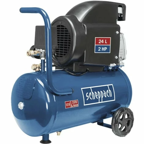 Scheppach HC26 1500W 24ltr Air Compressor 3 Scheppach HC26 1500W 24ltr Air Compressor